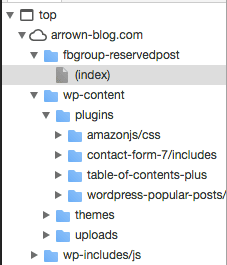 Google ChromeデベロッパーツールでArrownのトップページを検証